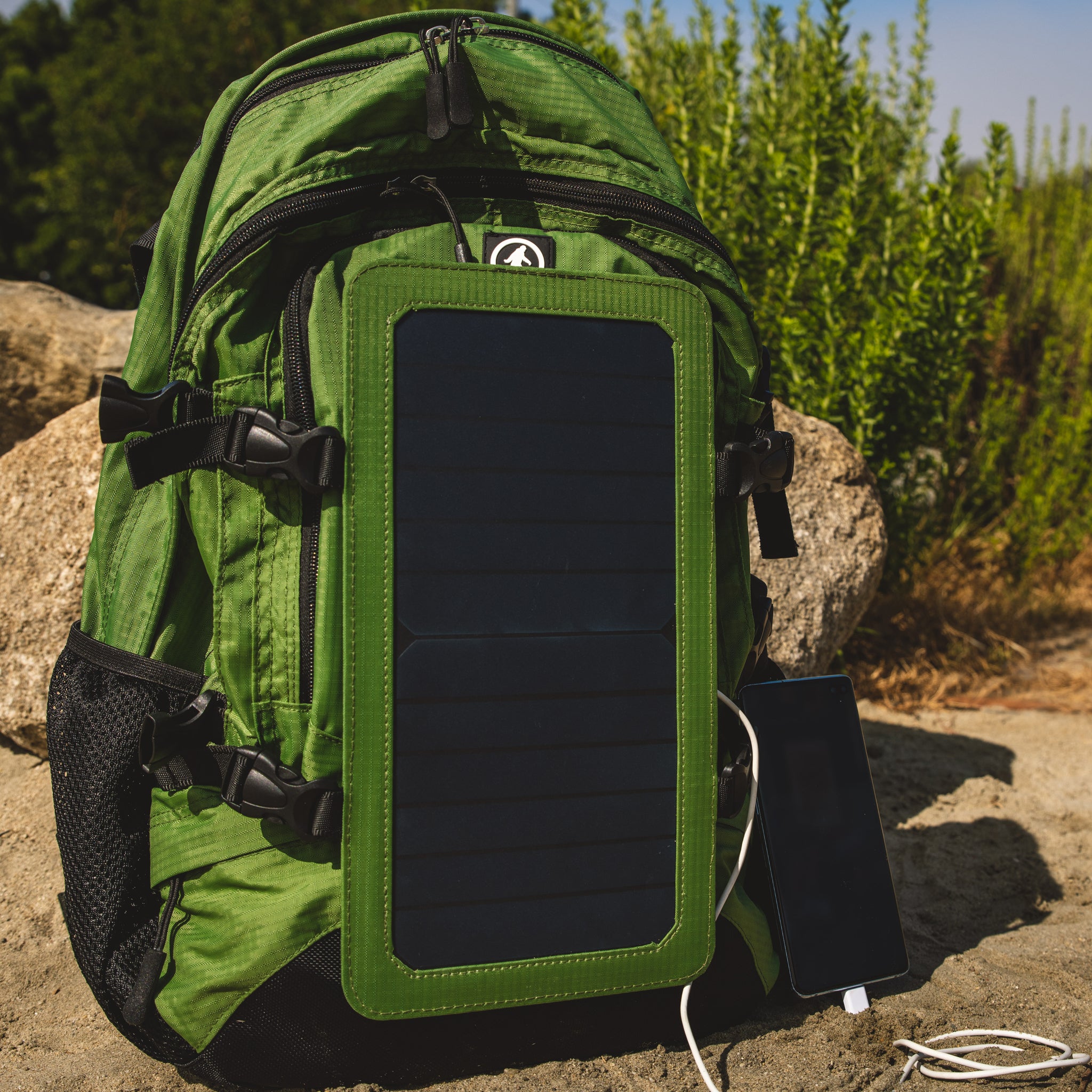 Backpack solar phone charger hotsell